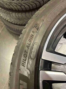 BMW M5 Originálne disky BMW + zimné pneumatiky Michelin Pilo - 6