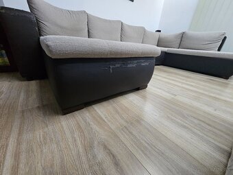 sedacia súprava rozkladacia v tváre U s úložným priestorom - 6