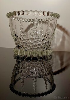 Nádherná efektná veľká sklenená misa - 6