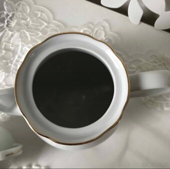 Retro čajník a mliečnik značka Czechoslovakia - 6