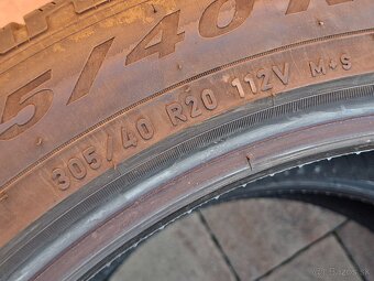 Predám zimné pneu.Pirelli dvojrozmer-R20 - 6