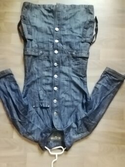 Nové šaty tunika, nove denim saty. - 6