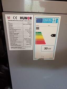 Predáme kotol HUNOR SP6 – 30 kW - 6