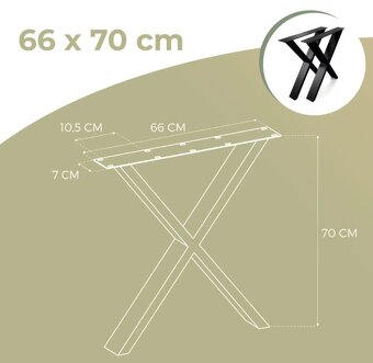 Podnože rôzne druhy A,U, X - 6