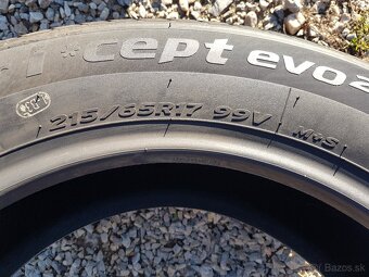 215/65 r17 nepoužité zimné pneumatiky 4ks Hankook - 6