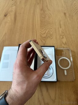 iPhone 13 Pro 128 gb Gold - komplet príslušenstvo - 6