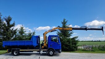 Man Tgl 12.250/KONTEJNER+HYDRAULICKÁ RUKA EFFER/KLIMA,MĚCHY - 6