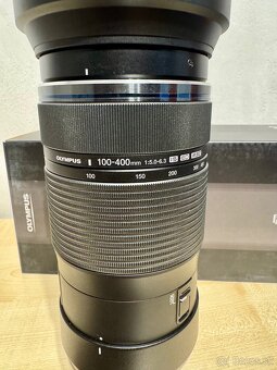 OM SYSTEM M. Zuiko100-400mm f/5.0 - 6.3 IS + filtre a púzdro - 6