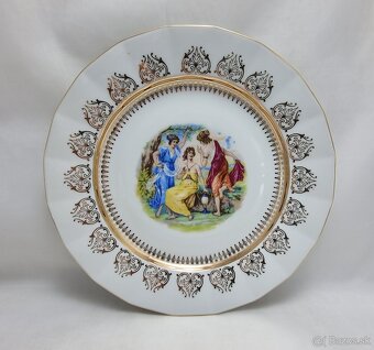 Porcelánové taniere - motív 3.grácií - 6