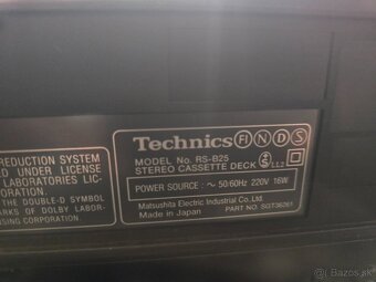 Technics RS-B25 vintage kazetový deck - 6