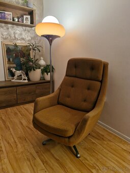 Otočné kreslo ušiak - 6