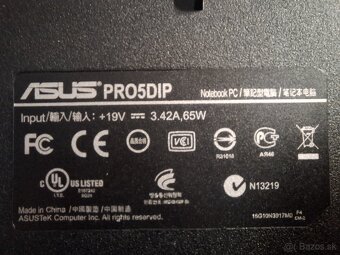 Notebook Asus PRO5DIP SX092V - 6