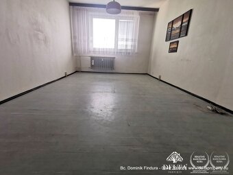 NOVÁ CENA - Priestranný 1-izbový byt s balkónom na predaj Po - 6