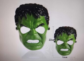 Herný set - Hulk (maska + pištoľ + figúrka). - 6