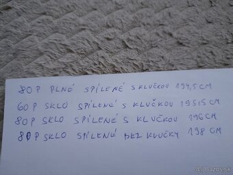 Dvere drevené interiérové 80,60 CM - 6