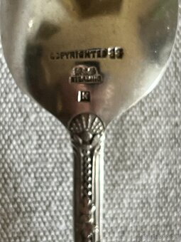 Strieborná lyžička - 6