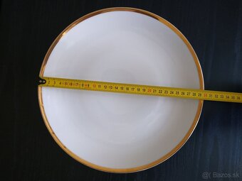 Sada tanierov z porcelánu - závod Nová Role,-PREDANE- - 6