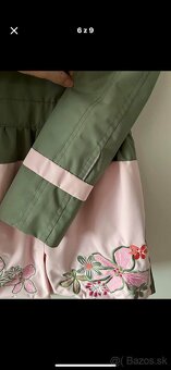 Detská prechodná bunda 128 cm Poivre blanc - 6