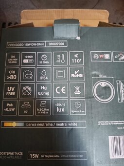 Svietidlo LED-POL ORO GOZO 15W - 6