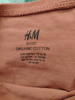 Tričká s dlhým rukávom H&M, veľ. 158/164, 7 ks - 6