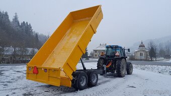 Traktorový návěs,Vlečka,Přívěs,Vlek za Traktor,Dumper 13t - 6