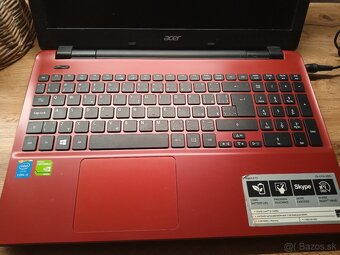Predám notebook Acer Aspire E15 red - 6