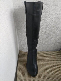 Zateplene kozene cizmy zn. Tamaris, velkost 38 - 6