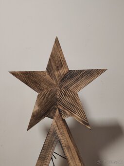 Drevený Vianočný stromček - 6