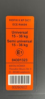 Detska autosedacka Britax Romer Kidfix II XP SICT - 6