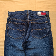 Tommy Hilfiger modré džínsy rovné straight jeans rifle 34 - 6