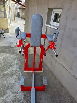Prednosy vo vise + bradla + stojany na bench press - 6