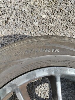 Letné pneumatiky s diskami 215/55/R16 - 6