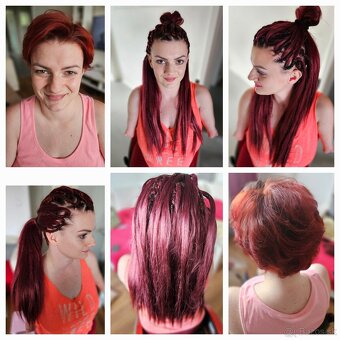 Zapletanie copikov,afro copiky,predlžovanie kanekalonom - 6