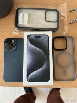Predám/vymením IPhone 15 Pro 256GB Modrý - 6