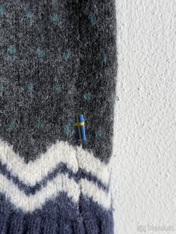 Vlnený sveter Fjallraven Ovik Knit Sweater M Arctic Green - 6