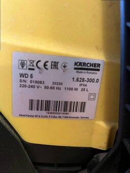 Priemyselný vysávač Karcher WD 5 - 6