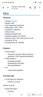 Zosilňovač Pioneer - 6