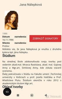 Jana Nálepková - olejomaľba - 6
