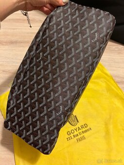 Goyard kabelka Bohéme Hobo - čierna (GO3) - 6