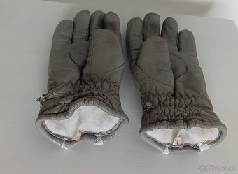 Pánske a dámske kožené lyžiarske rukavice. - 6