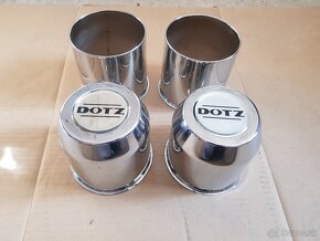 Predám 4x úplne nové chrómove krytky nábojov na SUV ,  OFFRO - 6