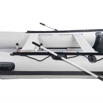 NEMAXX Professional nafukovací čln 330 cm hlinková podl - 6
