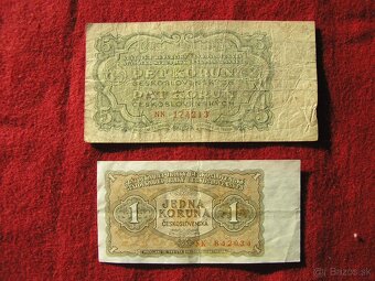 ČESKOSLOVENSKÉ BANKOVKY: 1953 neperforované - 6
