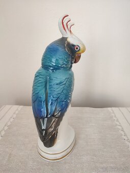 Ens Volkstedt veľký papagáj porcelánová soška 33 cm

 - 6