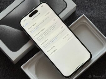iPhone 15 Pro 128GB White Titanium - 6
