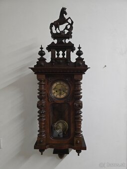 Nástenné drevene hodiny s melódiou 3 kusi - 6