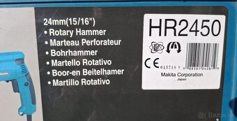 Makita elektronické vŕtacie a sekacie kladivo - 6