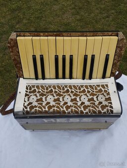 Harmonika akordeón heligonka Hess Klingenthal - 6