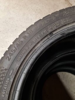 4x Continental TS 870P 245/45 R18 zimné pneumatiky. - 6
