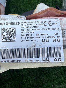 Seat Ibiza 6F 2017 airbagy palubovka pasy - 6